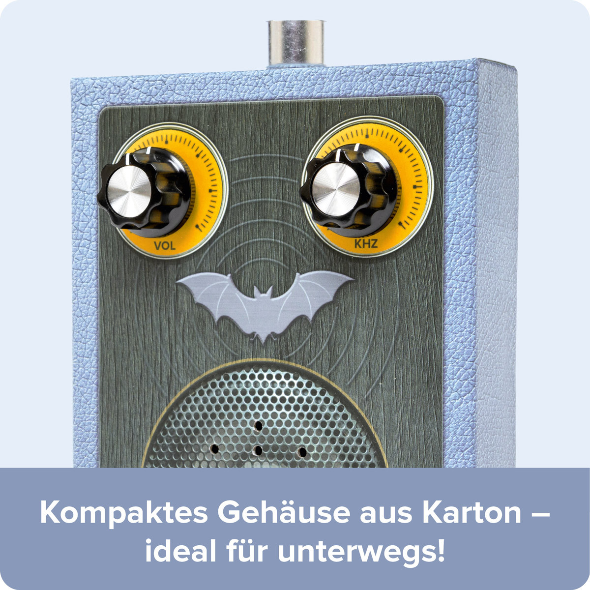 Fledermausdetektor zum Selberstecken