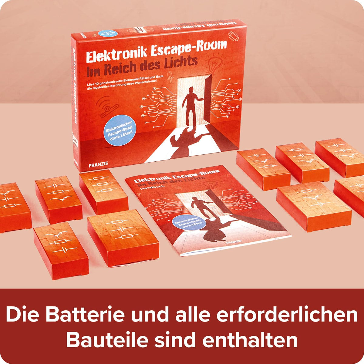 Elektronik Escape Room: Im Reich des Lichts
