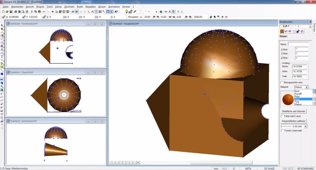 Webinarvideo: Das 3D-Konzept von DesignCAD - Teil 1