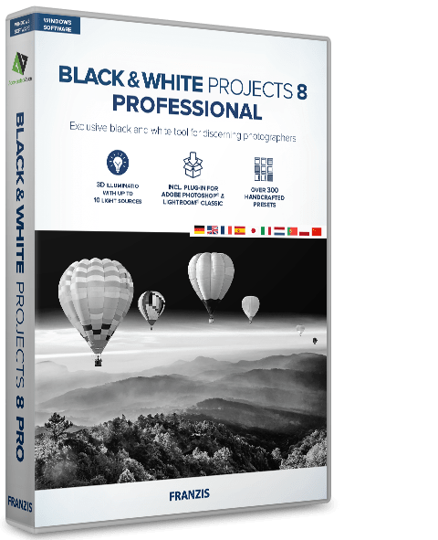 BLACK & WHITE projects 8 professional