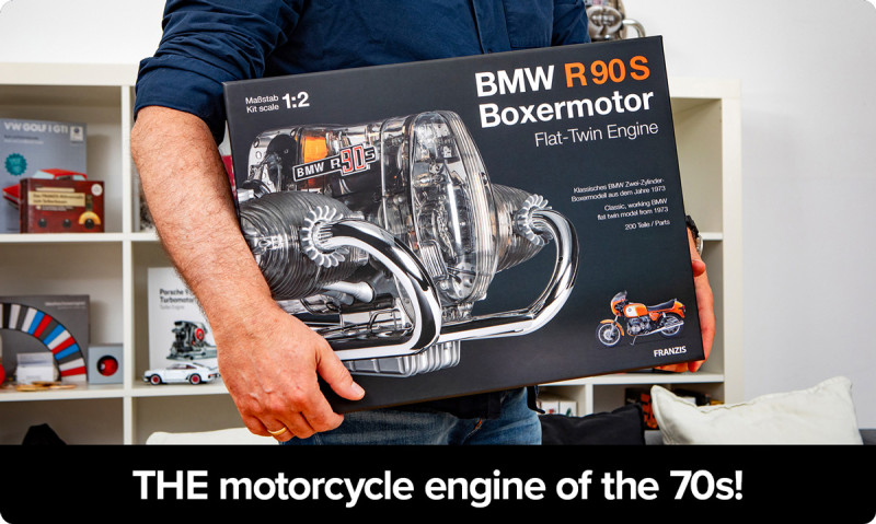 BMW R90 S Boxer engine kit | FRANZIS | FRANZIS
