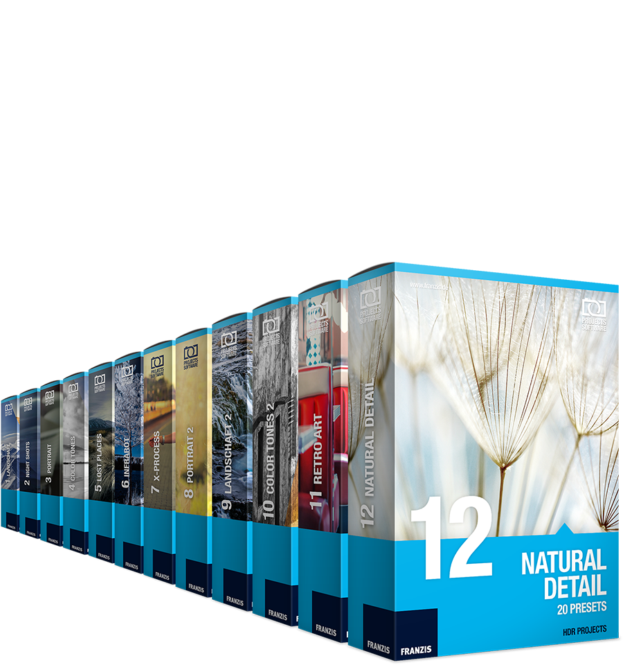 Preset Collection Paket 1-12 für HDR projects