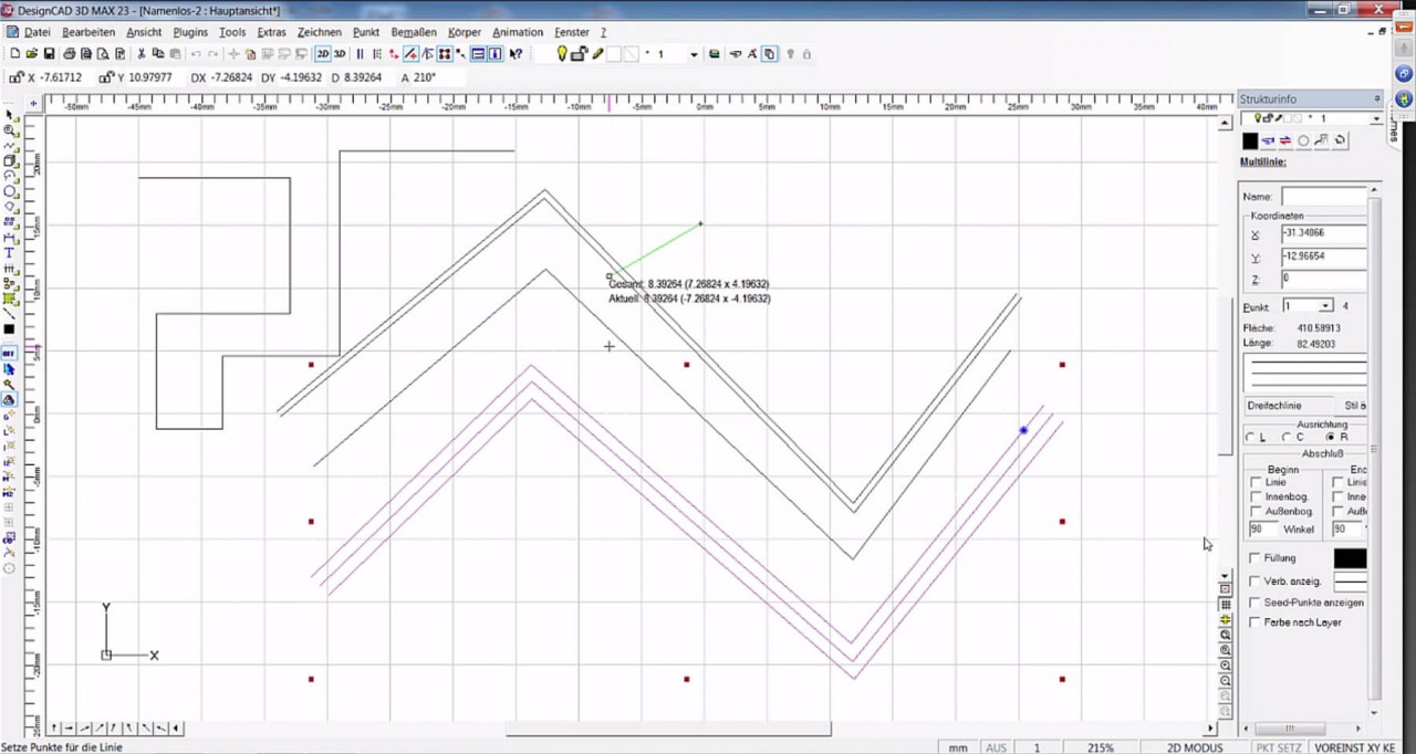 Webinarvideo: Einführung in DesignCAD - 2D Konzept - Teil 1