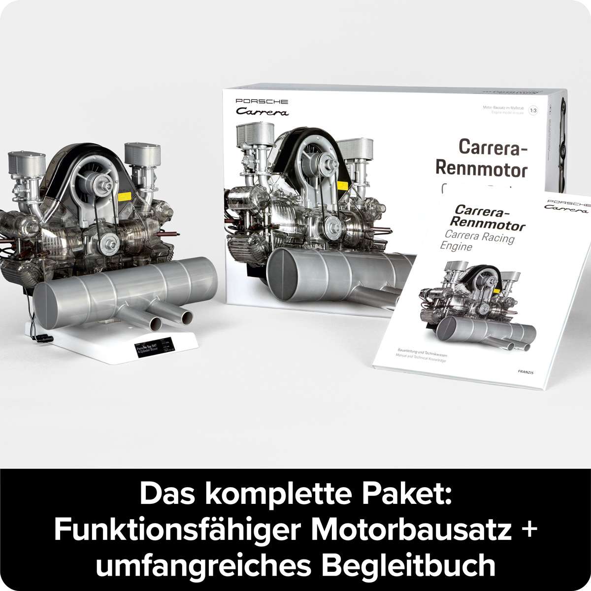 Porsche Carrera racing engine kit | FRANZIS | FRANZIS