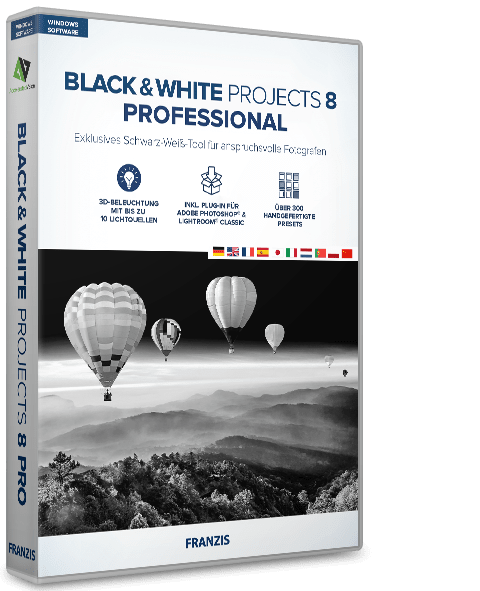 BLACK & WHITE projects 8 professional