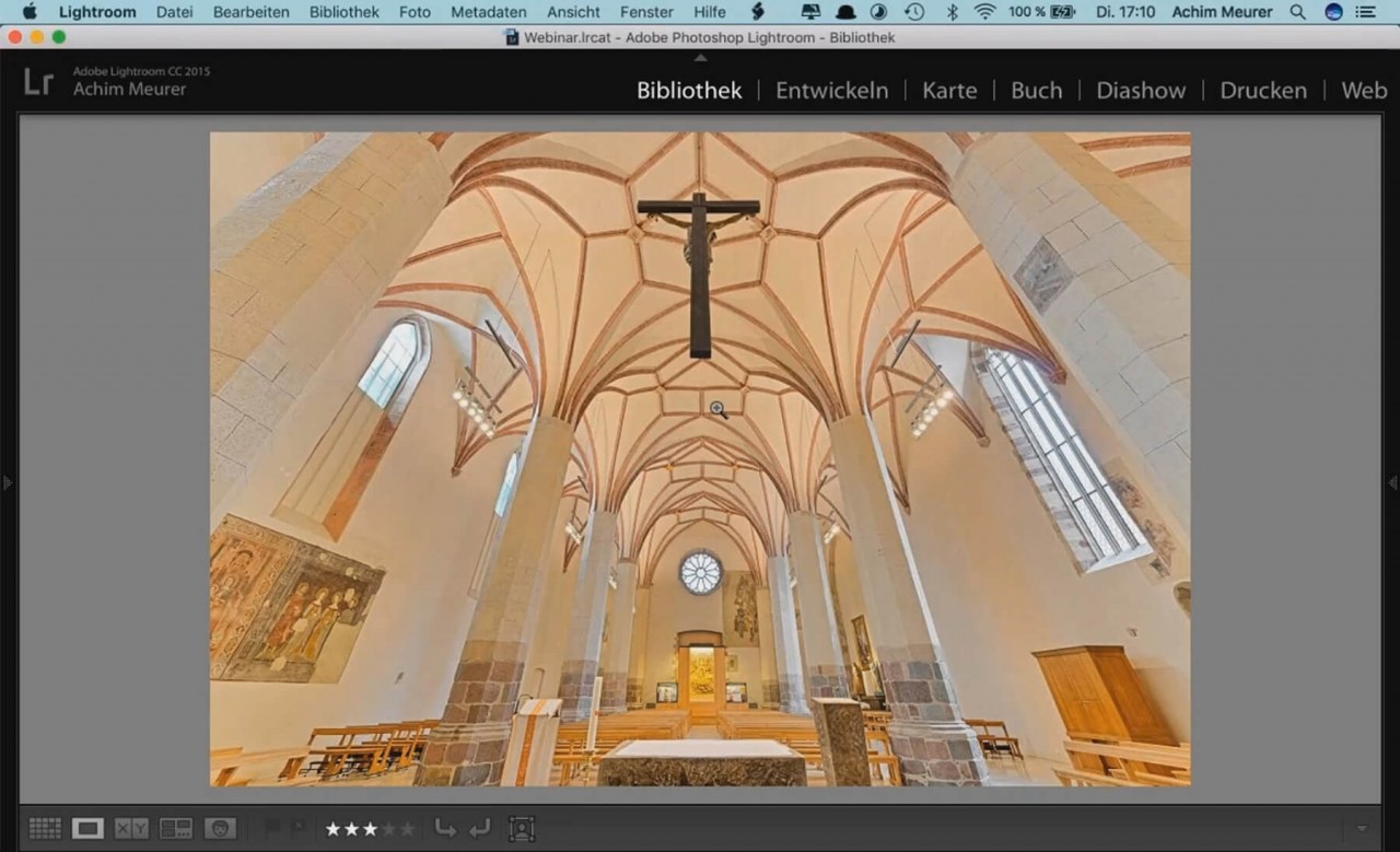 Webinarvideo: In Kirchen nur mit HDR fotografieren - So gehts