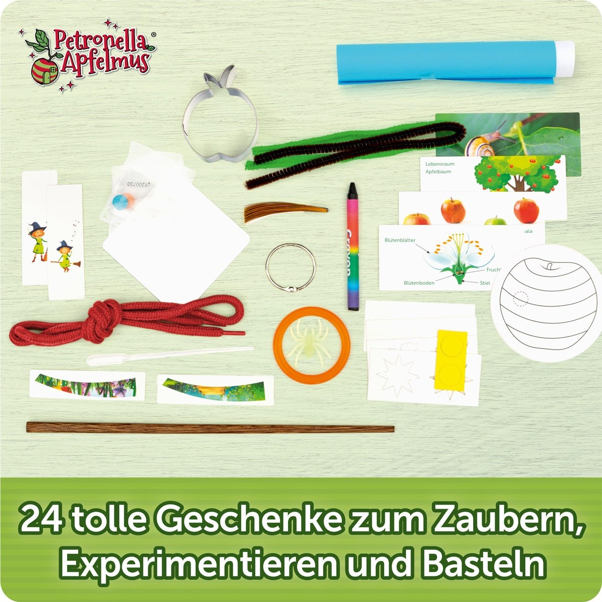 Adventskalender Petronella Apfelmus - Experimente und Zaubertricks