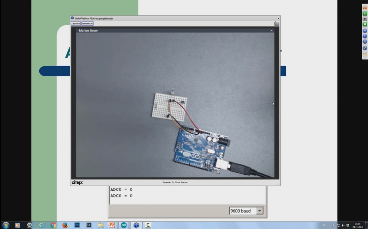 Webinarvideo: Sensortechnik mit Arduino einsetzen