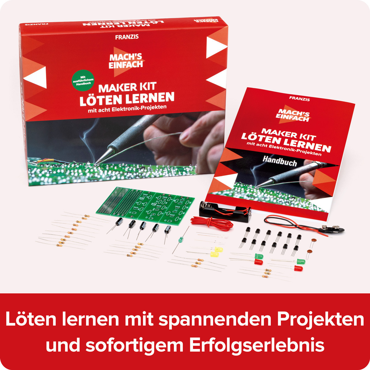 Maker Kit Löten lernen - Mach’s einfach