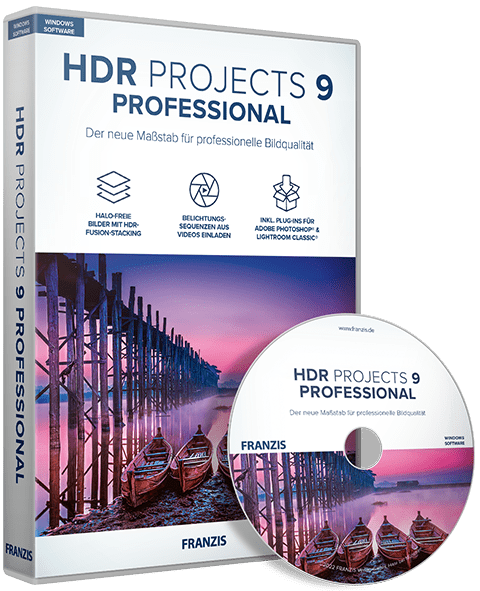 HDR projects 9 professional CD