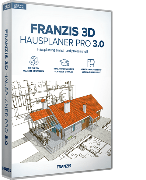 FRANZIS 3D Hausplaner 3.0 Pro