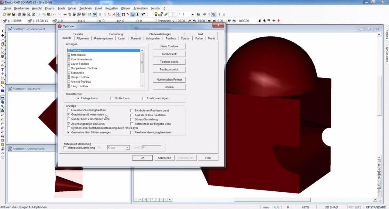 Webinarvideo: Das 3D-Konzept von DesignCAD - Teil 1