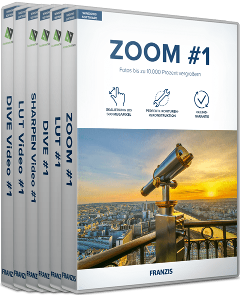 Die FRANZIS Foto- & Video-Toolbox