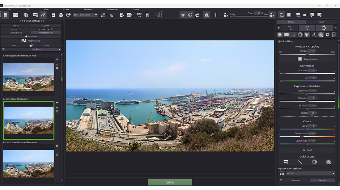 PANORAMA projects professional