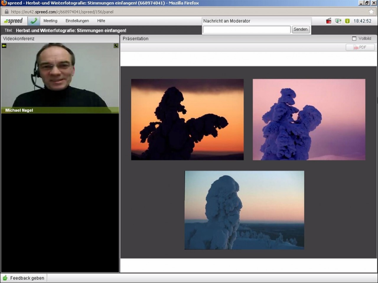 Webinarvideo: Herbst- und Winterfotografie: Stimmungen einfangen