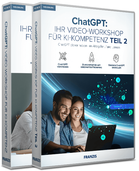ChatGPT 1+ 2 Bundle - Ihr Video-Workshop für KI-Kompetenz