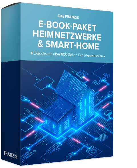 Das FRANZIS E-Book-Paket Heimnetzwerke & Smart-Home