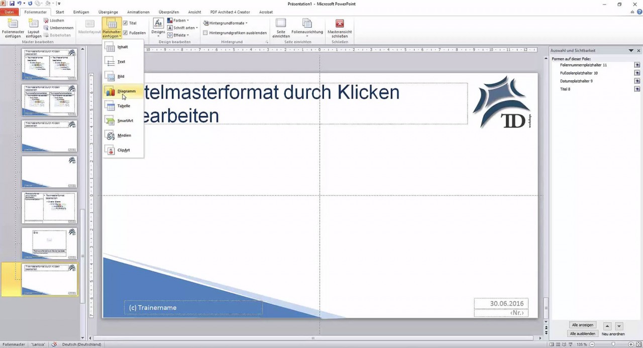Webinarvideo: PowerPoint-Workshop 2/4 - Der Folienmaster