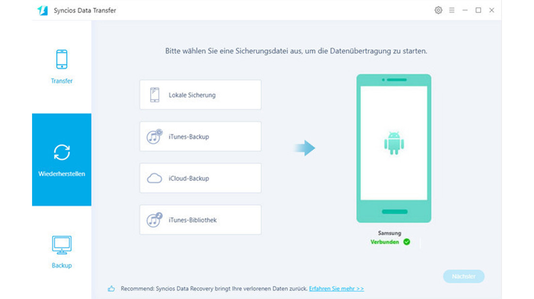 Handy-Manager für Mac