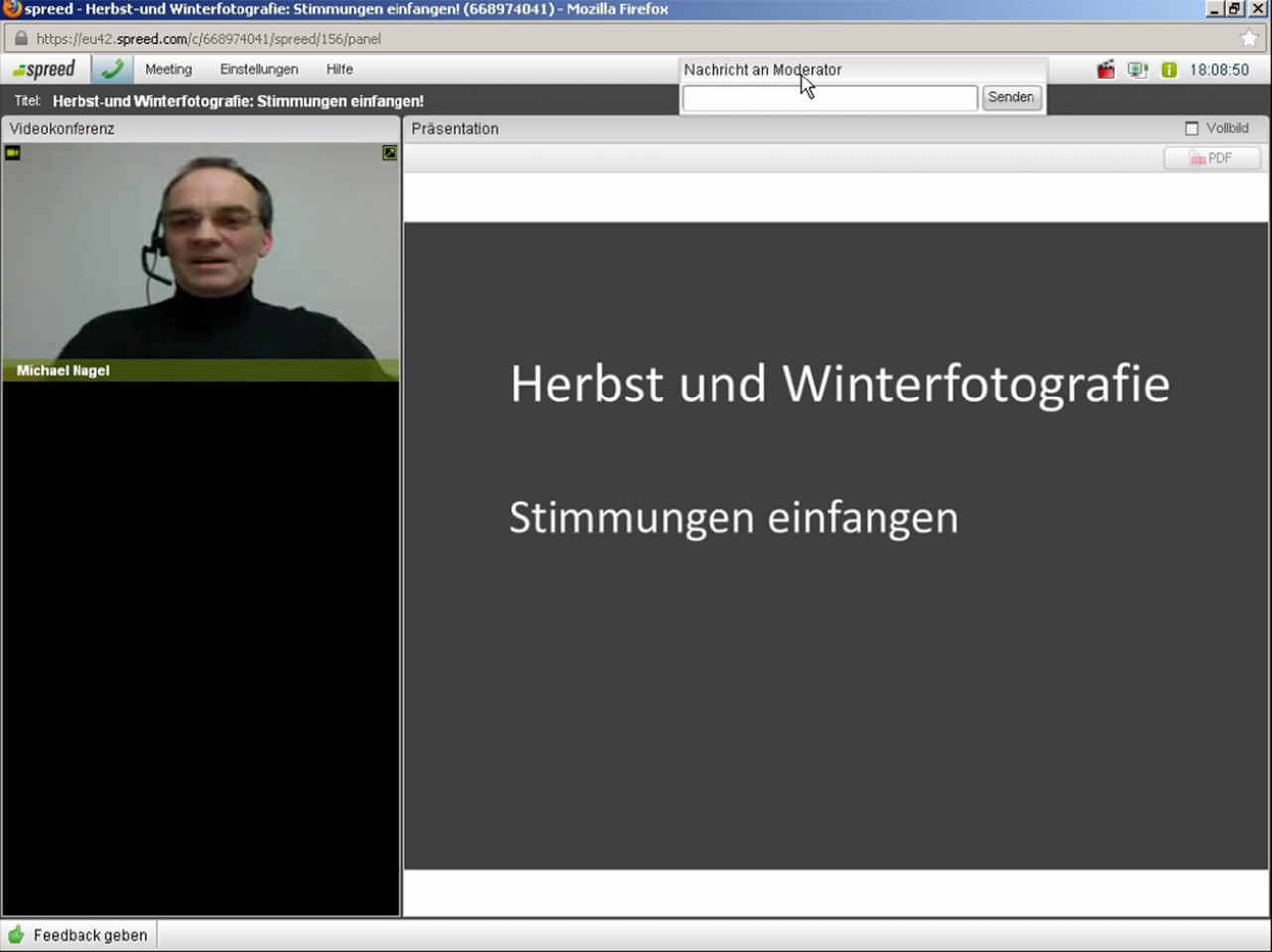 Webinarvideo: Herbst- und Winterfotografie: Stimmungen einfangen