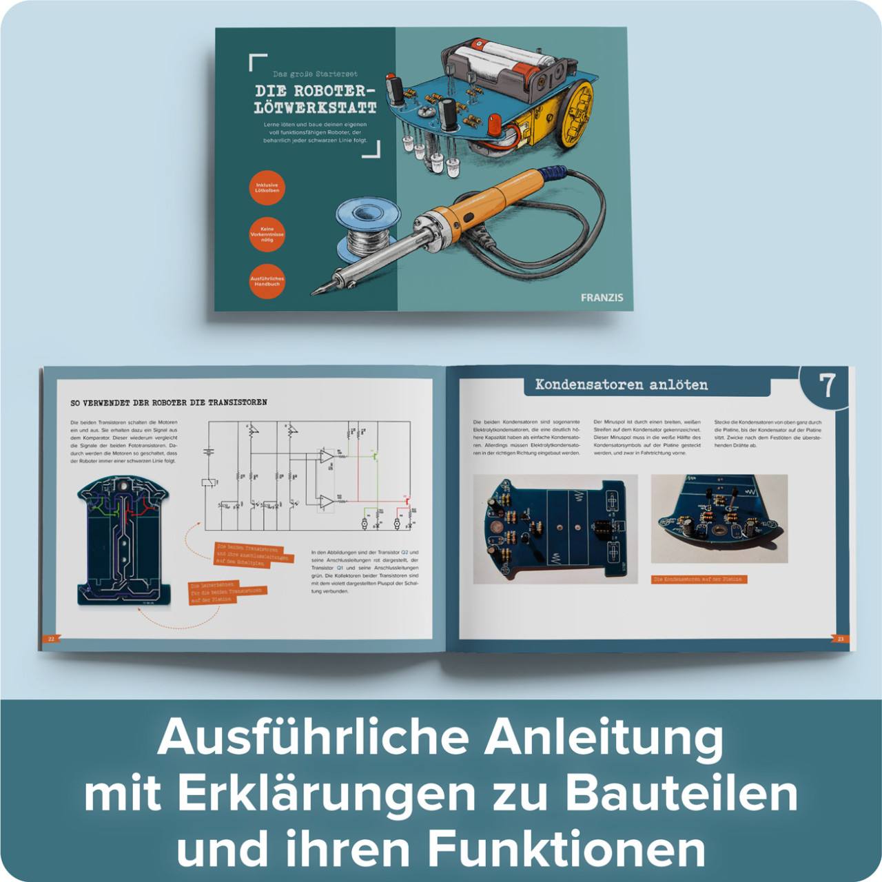 Die Roboter-Lötwerkstatt