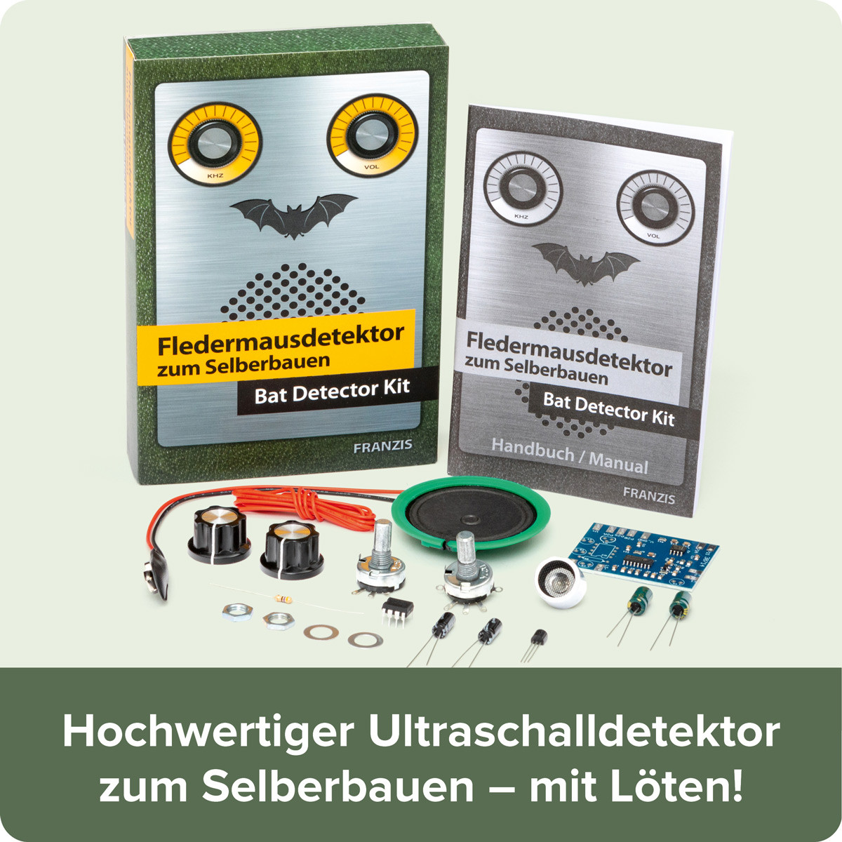 Fledermausdetektor zum Selberbauen