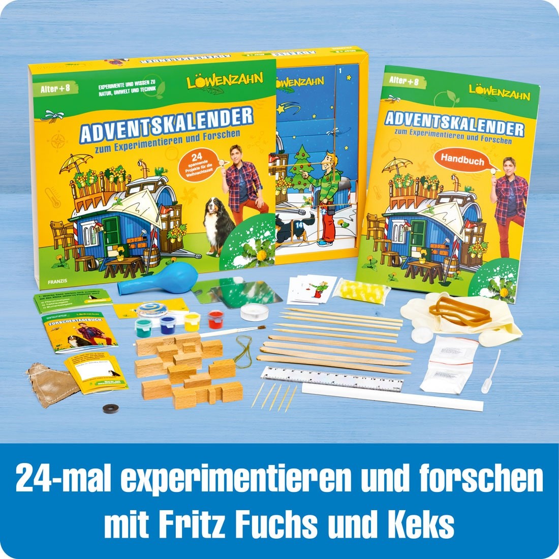 Adventskalender Löwenzahn - Zum Experimentieren und Forschen