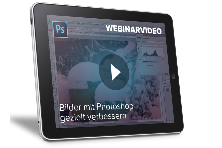 Bilder mit Photoshop gezielt verbessern
