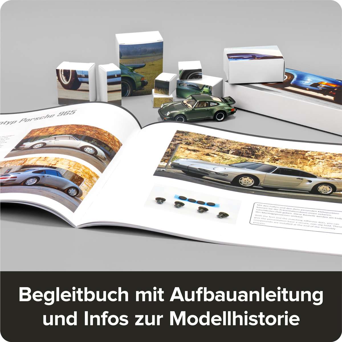 Porsche 911 Turbo oak green metallic Advent Calendar | FRANZIS