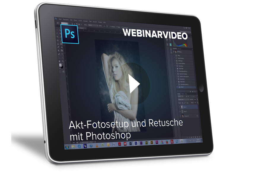 Akt - Fotosetup und Retusche mit Photoshop