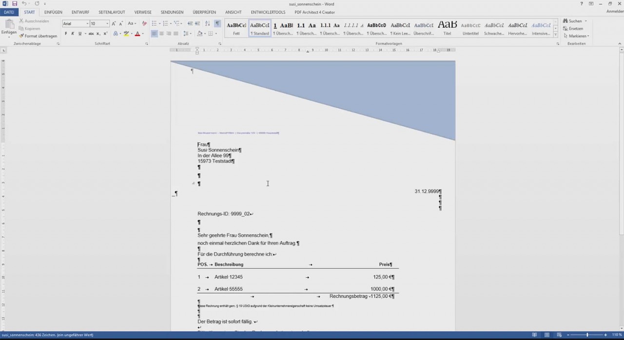Webinarvideo: Word-Workshop: Teil 3/4 - Mit Vorlagen arbeiten
