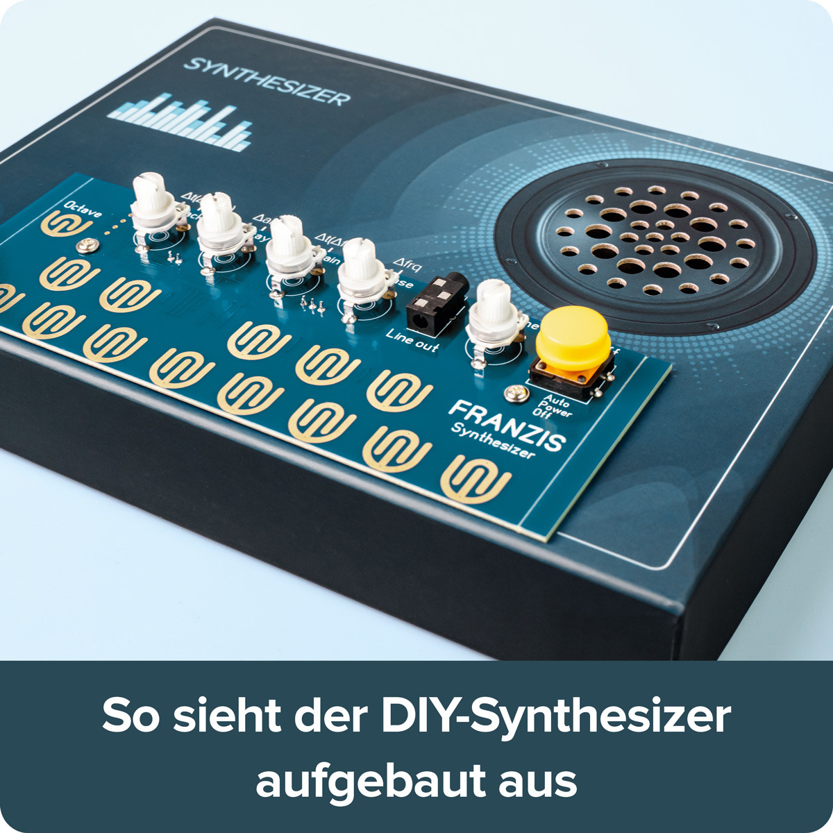 Synthesizer FRANZIS Bausatz