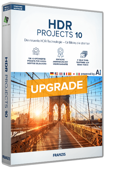 HDR projects 10 - Upgrade