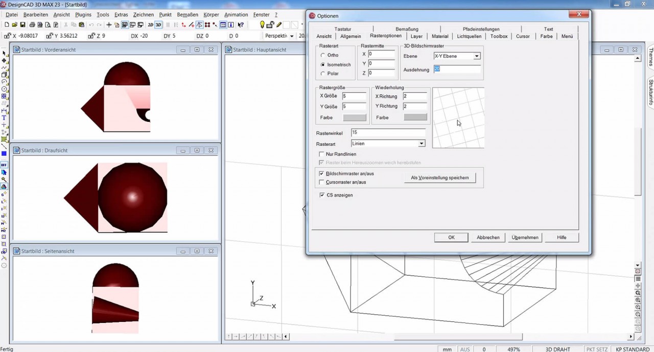 Webinar-Workshops: DesignCAD 3D Grundlagen