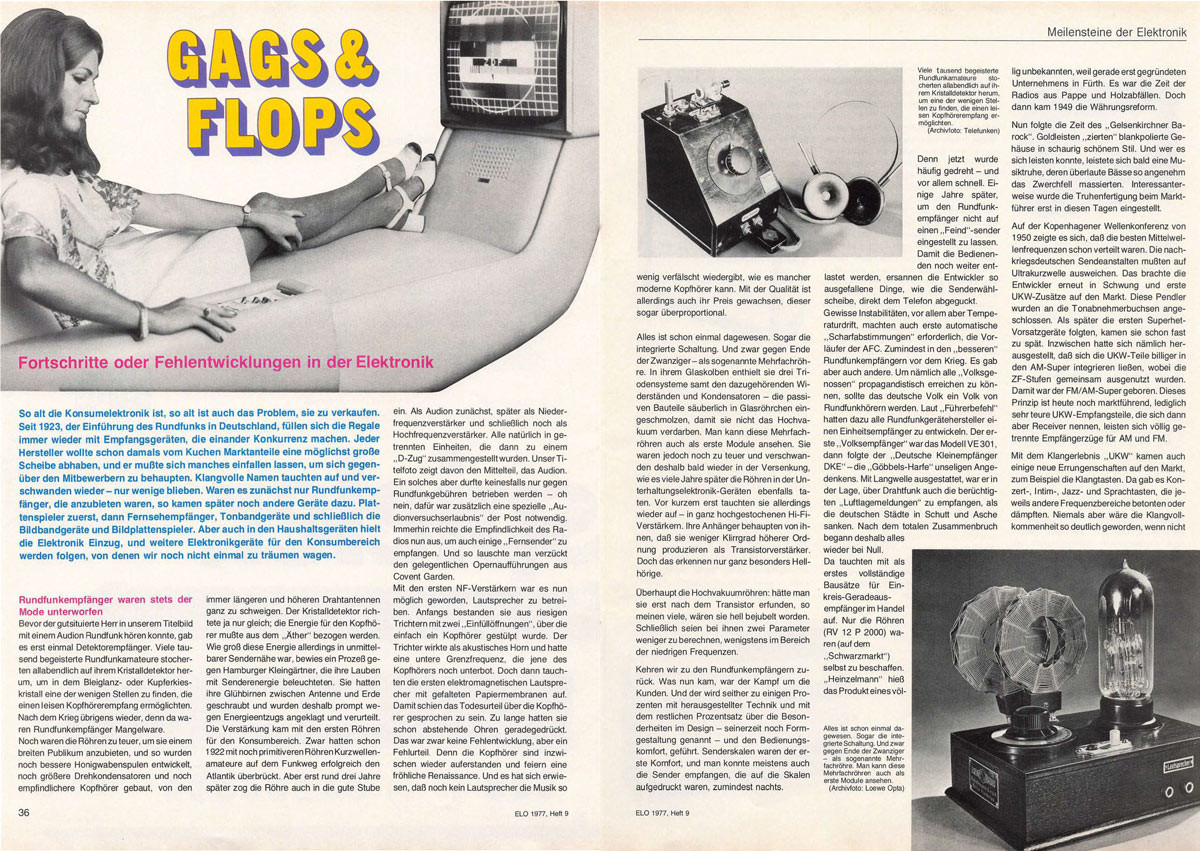 ELO Magazin Paket 1 - 1975-1979