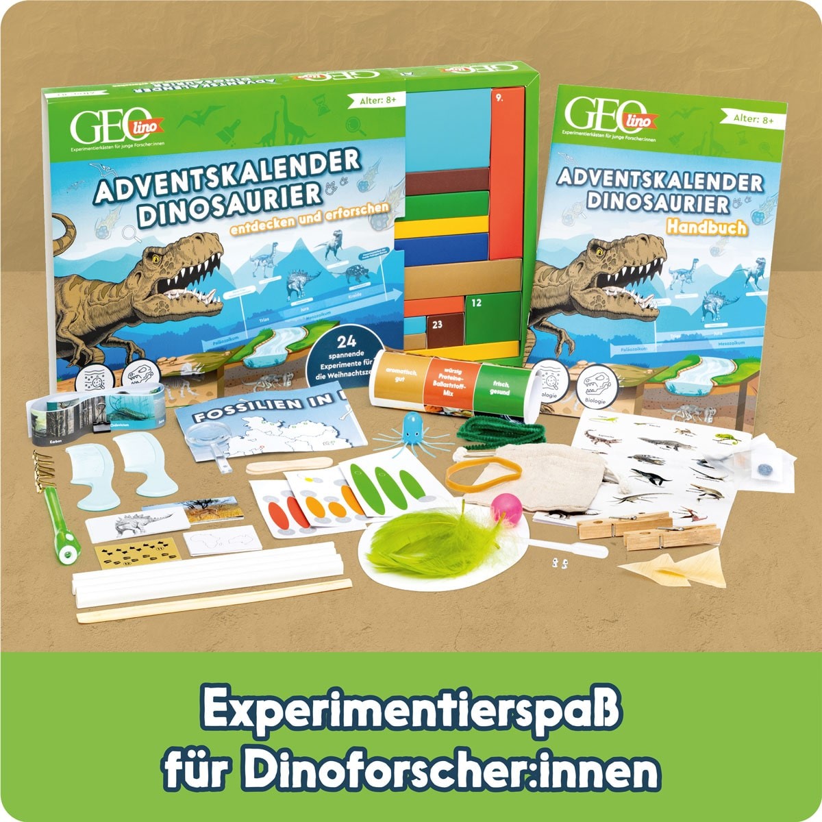 GEOLINO Adventskalender Dinosaurier