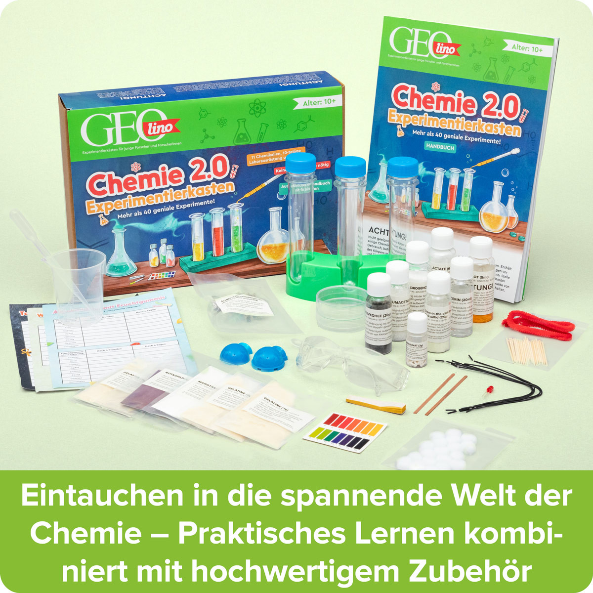 GEOLINO - Chemie 2.0 Experimentierkasten