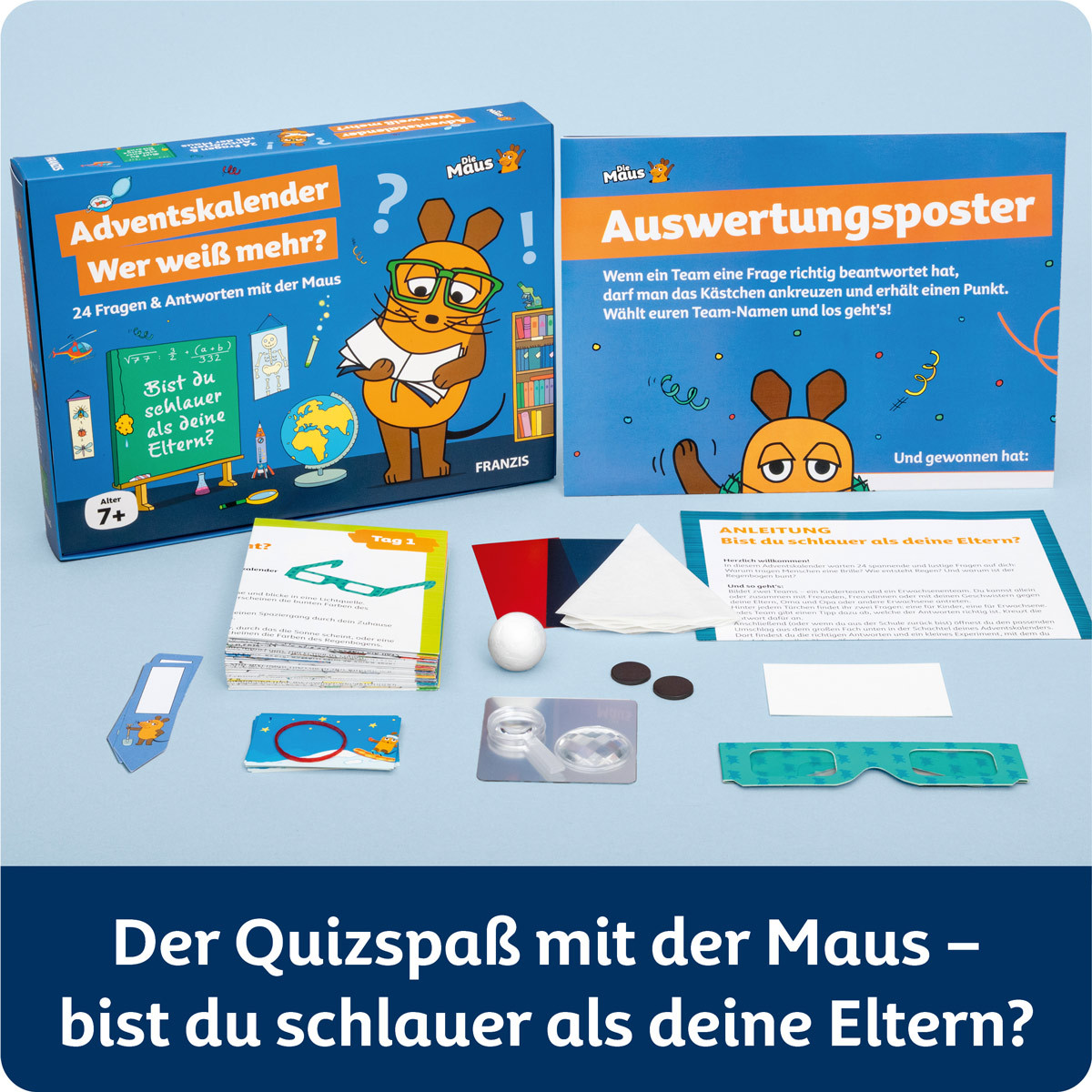 Adventskalender Die Maus - Wer weiß mehr?