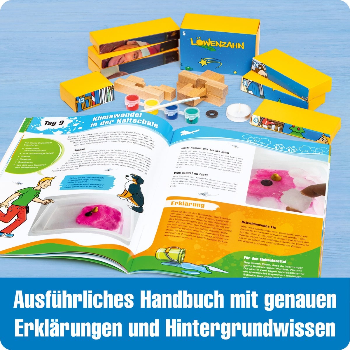 Adventskalender Löwenzahn - Zum Experimentieren und Forschen