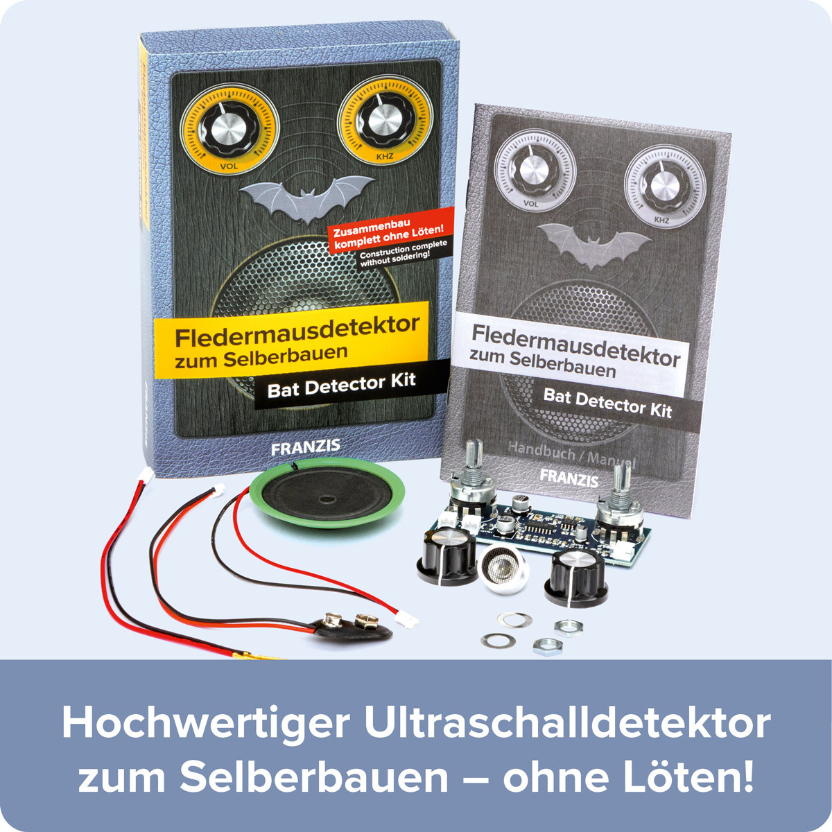 Fledermausdetektor zum Selberstecken