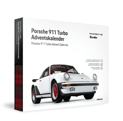 Porsche 911 Turbo Grand Prix White Advent Calendar | FRANZIS | FRANZIS