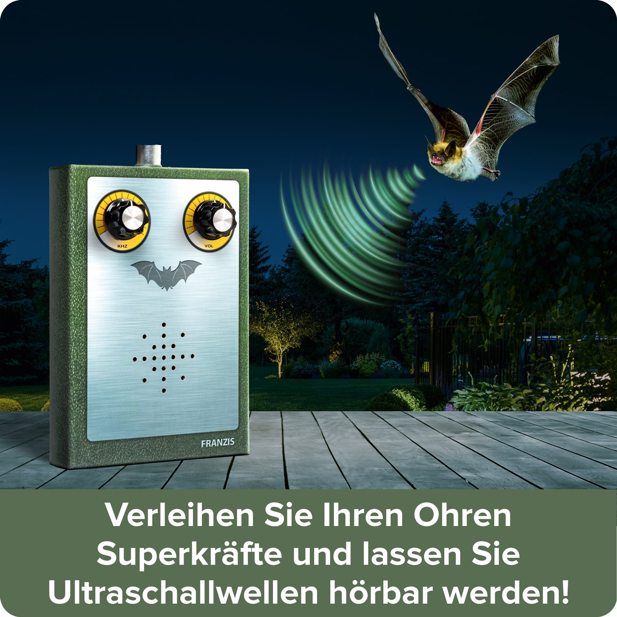 Fledermausdetektor zum Selberbauen