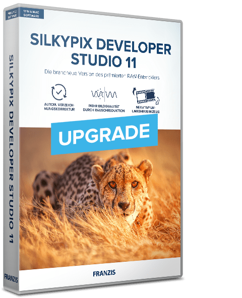 SILKYPIX Developer Studio 11 - Upgrade von Vorversionen