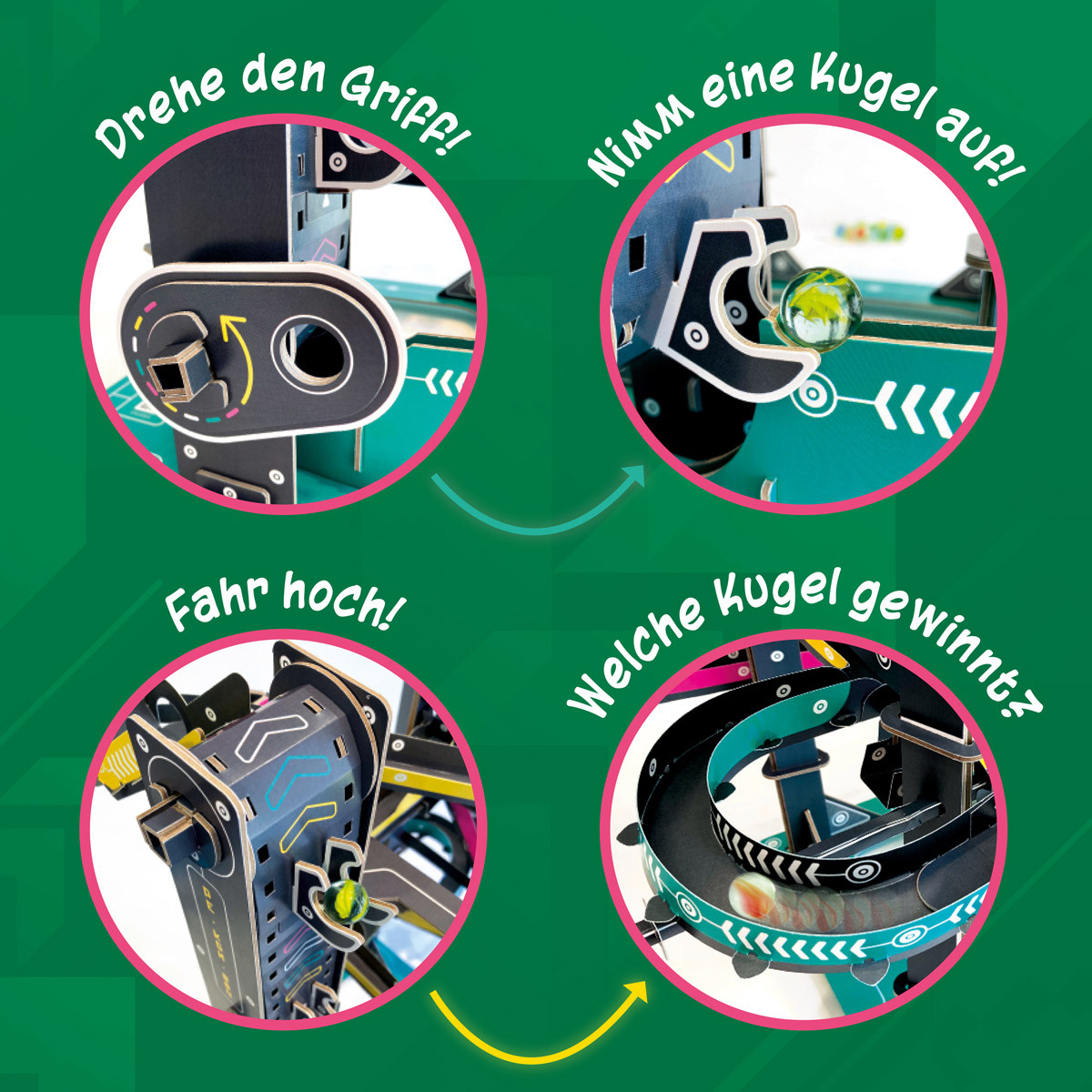 Kugelbahn selber bauen