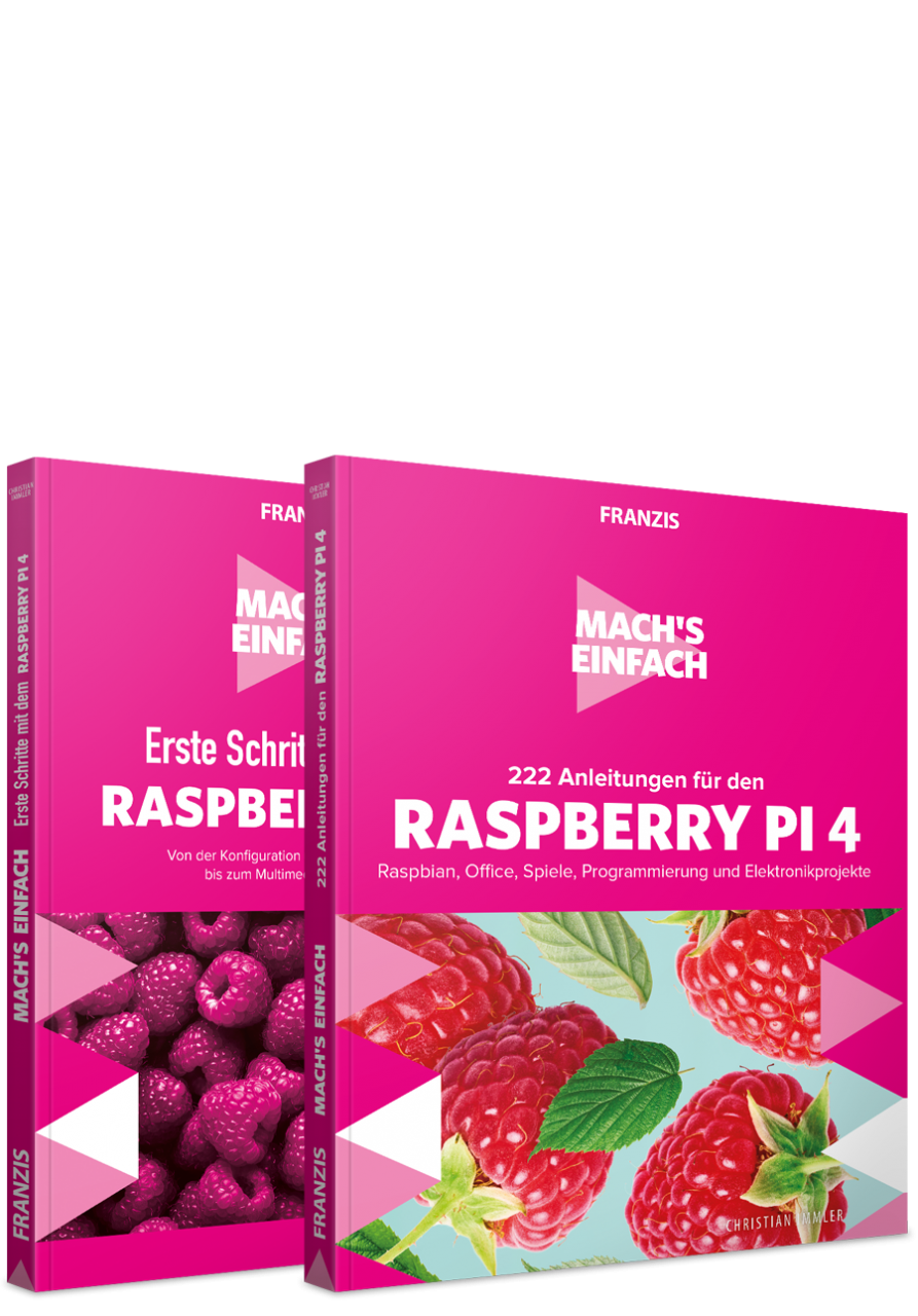 E-Book-Paket Raspberry Pi 4 - Mach’s einfach